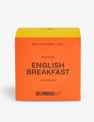 Selfridges Selection English breakfast tea bags box of 20, UK version