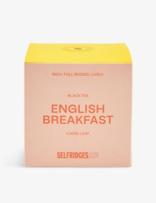 Selfridges Selection English Breakfast loose tea leaves 100g, imported from the UK