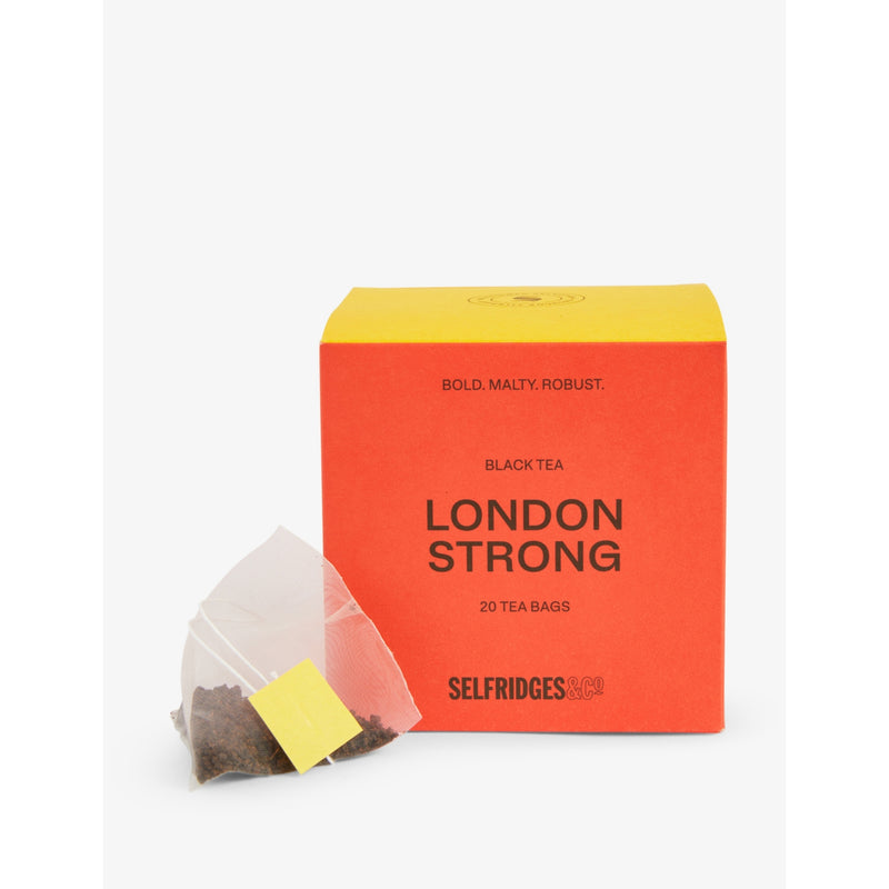 Selfridges Strong Brew tea bags, box of 20, imported from the UK