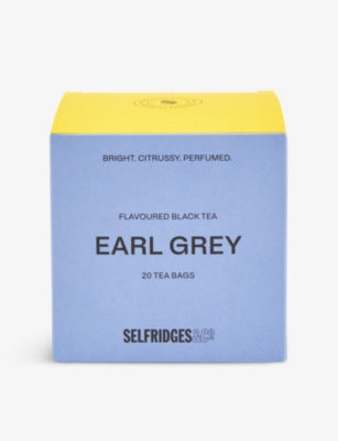 Selfridges Selection Earl Grey flavoured tea bags 20 count, UK version