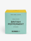 Selfridges Selection peppermint tea bags 20, imported from the UK