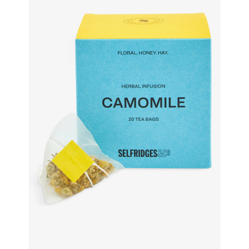 Selfridges Selection camomile infusion tea bags 30g - British product