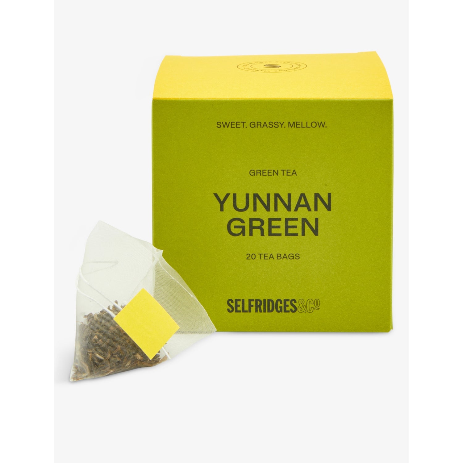 Selfridges Selection Yunnan green tea bags pack of 20, UK version