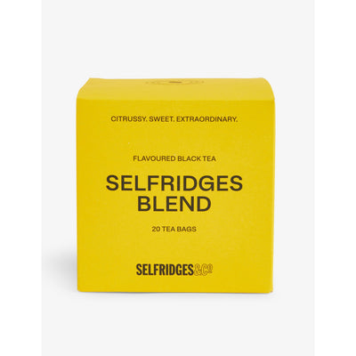 selfridges Selfridges Selection Blend Black Tea Bags 20 Tea Bags- Buy online at McGrocer