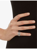 Bvlgari Serpenti Viper diamond ring 18ct white gold, UK version