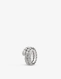 Bvlgari Serpenti Viper 18ct White Gold and 1.22ct Brilliant-Cut Diamond Ring