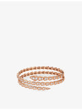 Bvlgari Serpenti Viper rose gold diamond bracelet, UK version