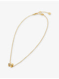 Bvlgari B.zero1 18ct yellow gold diamond pendant necklace, imported from the UK