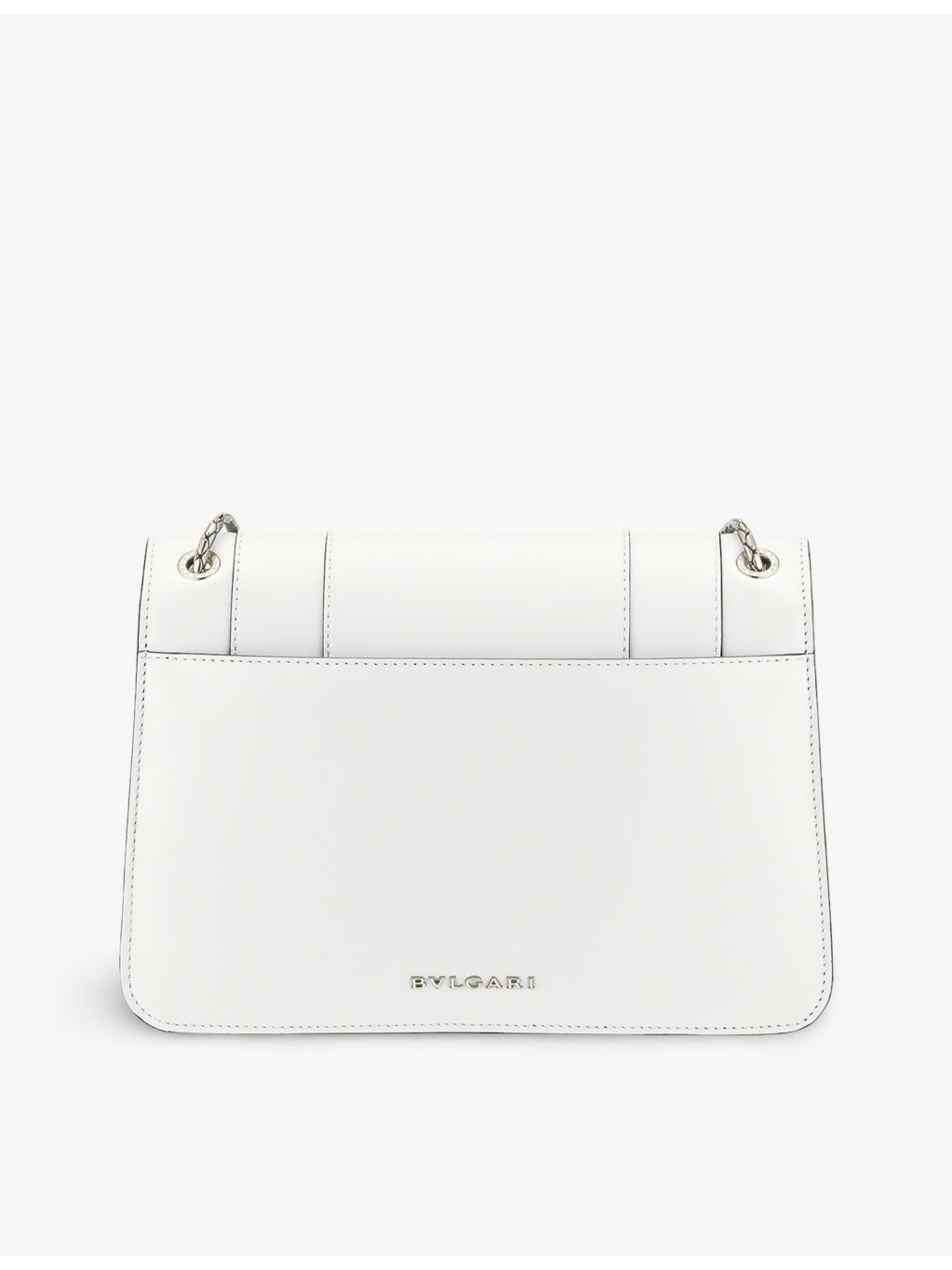 Bvlgari Serpenti leather cross-body bag snake-clasp, UK version