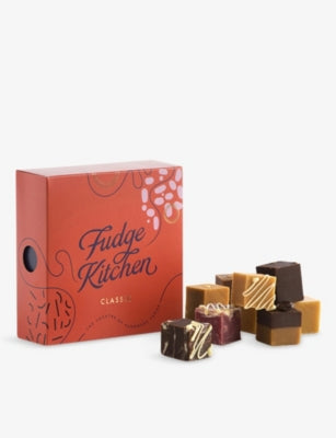 Fudge Kitchen classic 9-piece fudge box 195g, imported from the UK