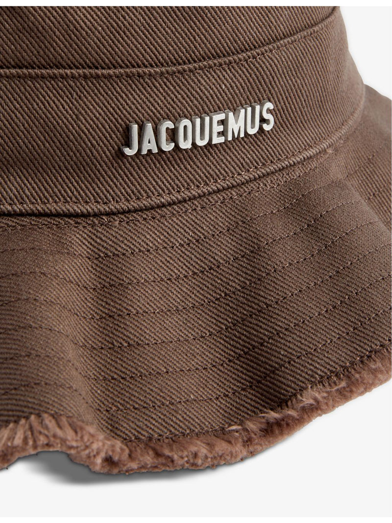 Jacquemus Le Bob Artichaut cotton bucket hat, imported from the UK