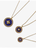 Astley Clarke Polaris large black onyx locket, imported from the UK