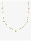 Astley Clarke Polaris North Star white sapphire station necklace, UK version