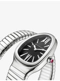 Bvlgari Serpenti Tubogas stainless steel quartz watch 35mm, UK version