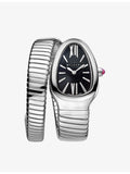 Bvlgari Serpenti Tubogas stainless steel quartz watch 35mm, UK version