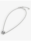 Bvlgari B.zero1 18ct white-gold pendant necklace (British brand)