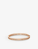Bvlgari B.zero1 18ct Rose-Gold Bangle Bracelet