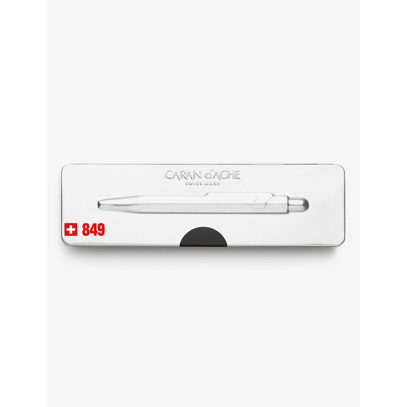 Caran d'Ache 849 refillable aluminium ballpoint pen, imported from the UK