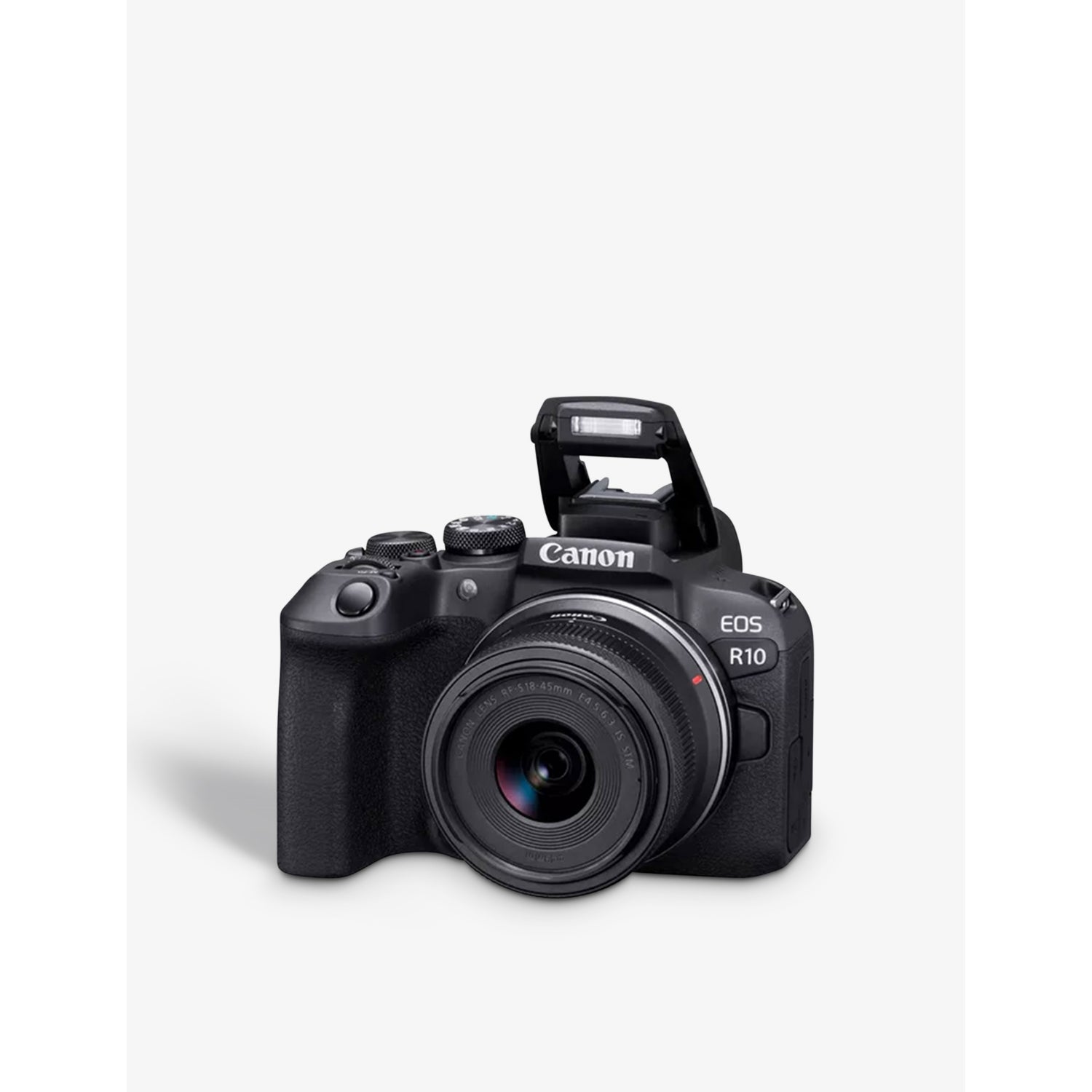 Canon EOS R10 mirrorless camera with 18-45mm lens, imported from the UK