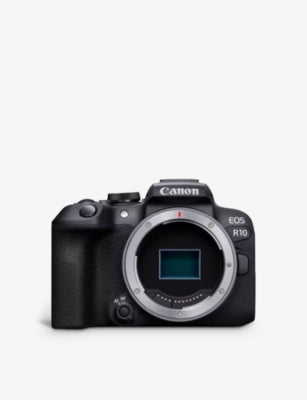 Canon EOS R10 mirrorless camera with 18-45mm lens, imported from the UK