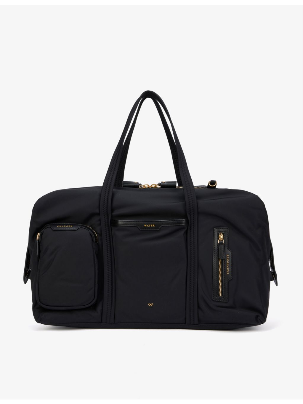 Anya Hindmarch shell travel bag nylon (British brand)