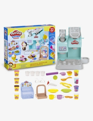 Play-Doh Kitchen Creations Super Colourful Cafe playset with accessories, UK version