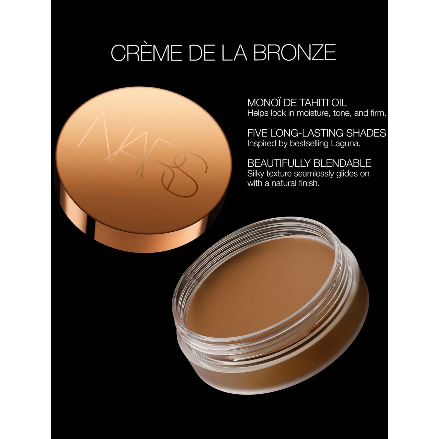 NARS bronzing cream Laguna 19g, imported from the UK