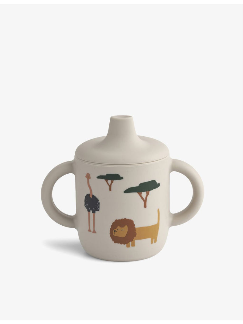 Liewood Neil graphic-print silicone cup 150ml (British brand)