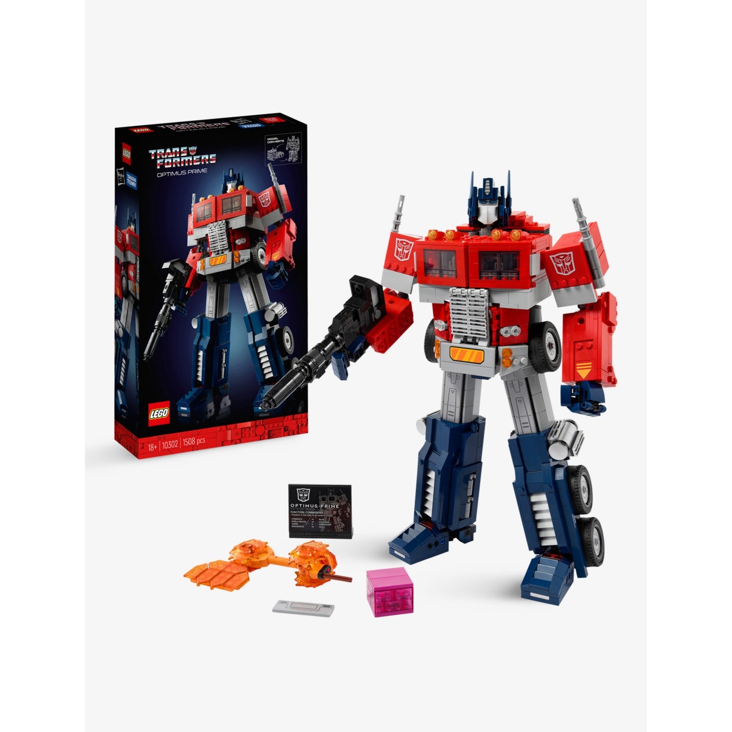 LEGO Optimus Prime 10302 playset building blocks - British product