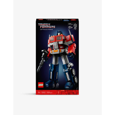 selfridges LEGO Transformers 10302 Optimus Prime Playset 1508 Pieces- Buy online at McGrocer