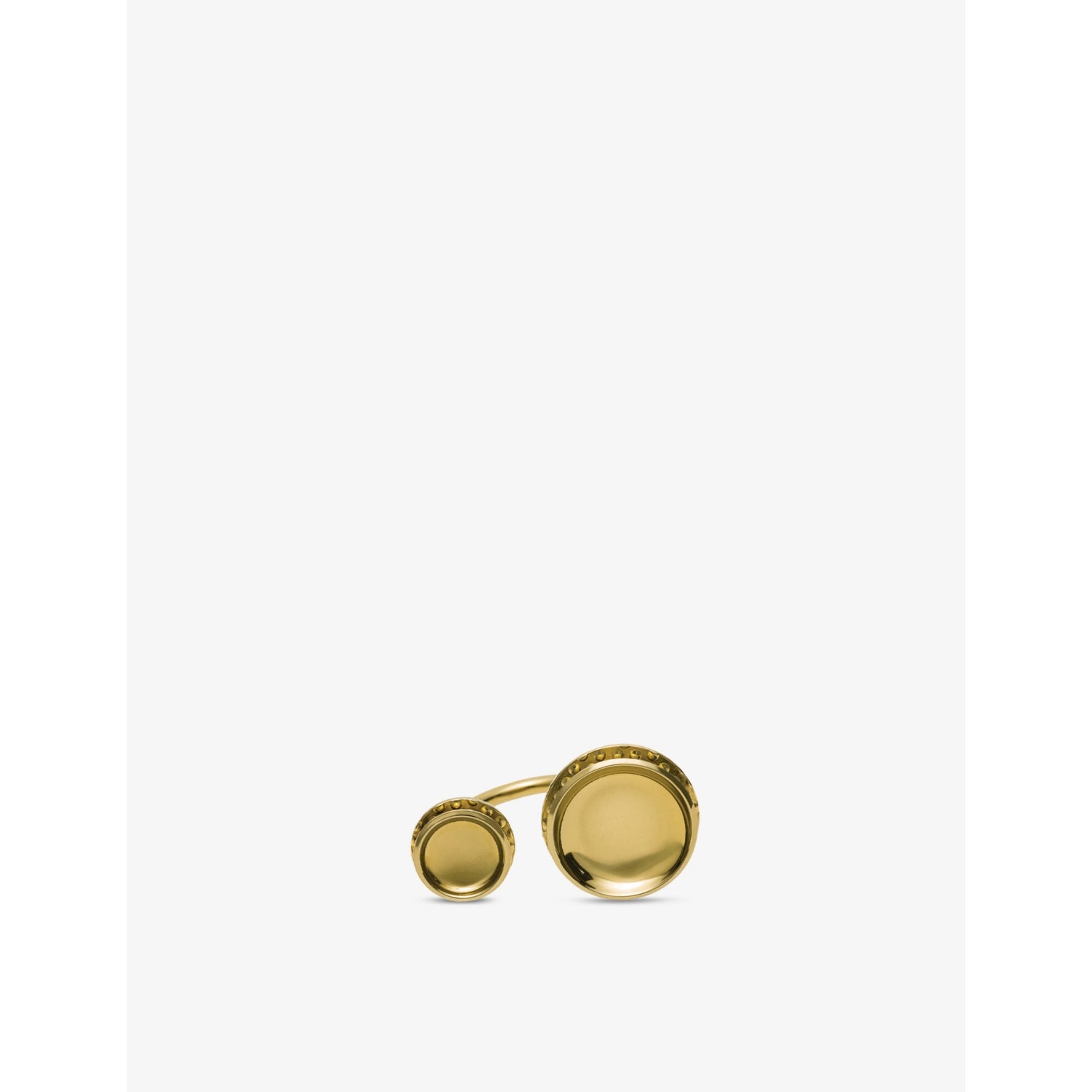 Alessi gold-toned sterling silver ring, imported from the UK
