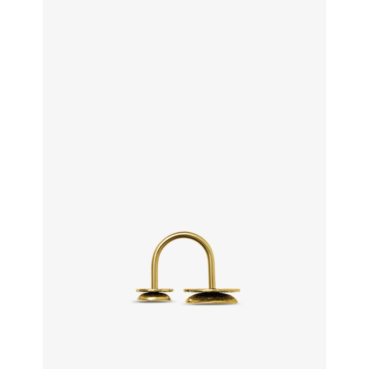 Alessi gold-toned sterling silver ring, imported from the UK