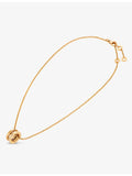 Bvlgari 18ct gold and diamond pendant necklace - British product
