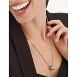 Bvlgari 18ct white gold B.zero1 pendant necklace 54-60cm (British brand)