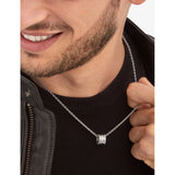 Bvlgari 18ct white gold B.zero1 pendant necklace 54-60cm (British brand)