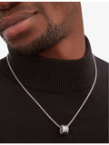 Bvlgari 18ct white gold B.zero1 pendant necklace 54-60cm (British brand)