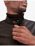 Bvlgari B.zero1 ring in rose gold and ceramic, imported from the UK