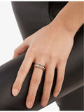 Bvlgari B.zero1 ring in rose gold and ceramic, imported from the UK