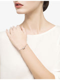 Bvlgari B.zero1 white-gold diamond bracelet 0.31ct - British product
