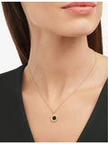 Bvlgari 18ct yellow-gold and onyx necklace, imported from the UK