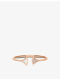 Bvlgari Diva's Dream rose gold diamond bracelet (British brand)