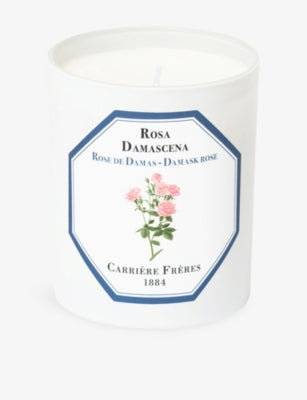 Carrière Frères Rosa Damascena scented candle 185g, UK version