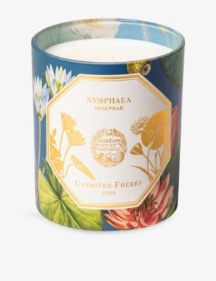 Carrière Frères Nymphaea Nenuphar scented candle 185g (British brand)