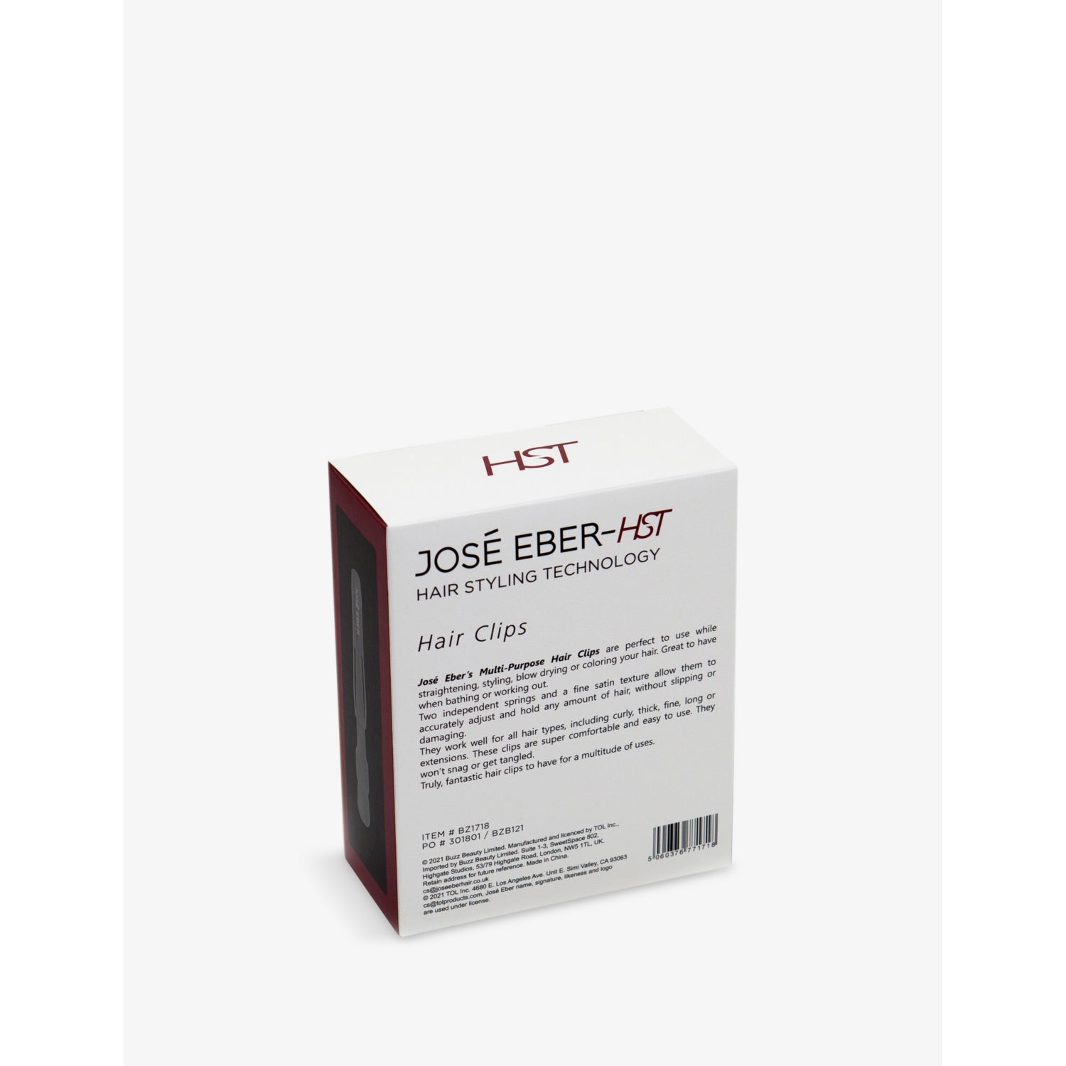 José Eber HST hair clip, UK version