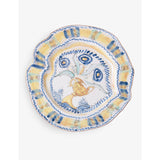 Diesel Living with Seletti dinner plate in Spanish Yellow, 28cm, UK version