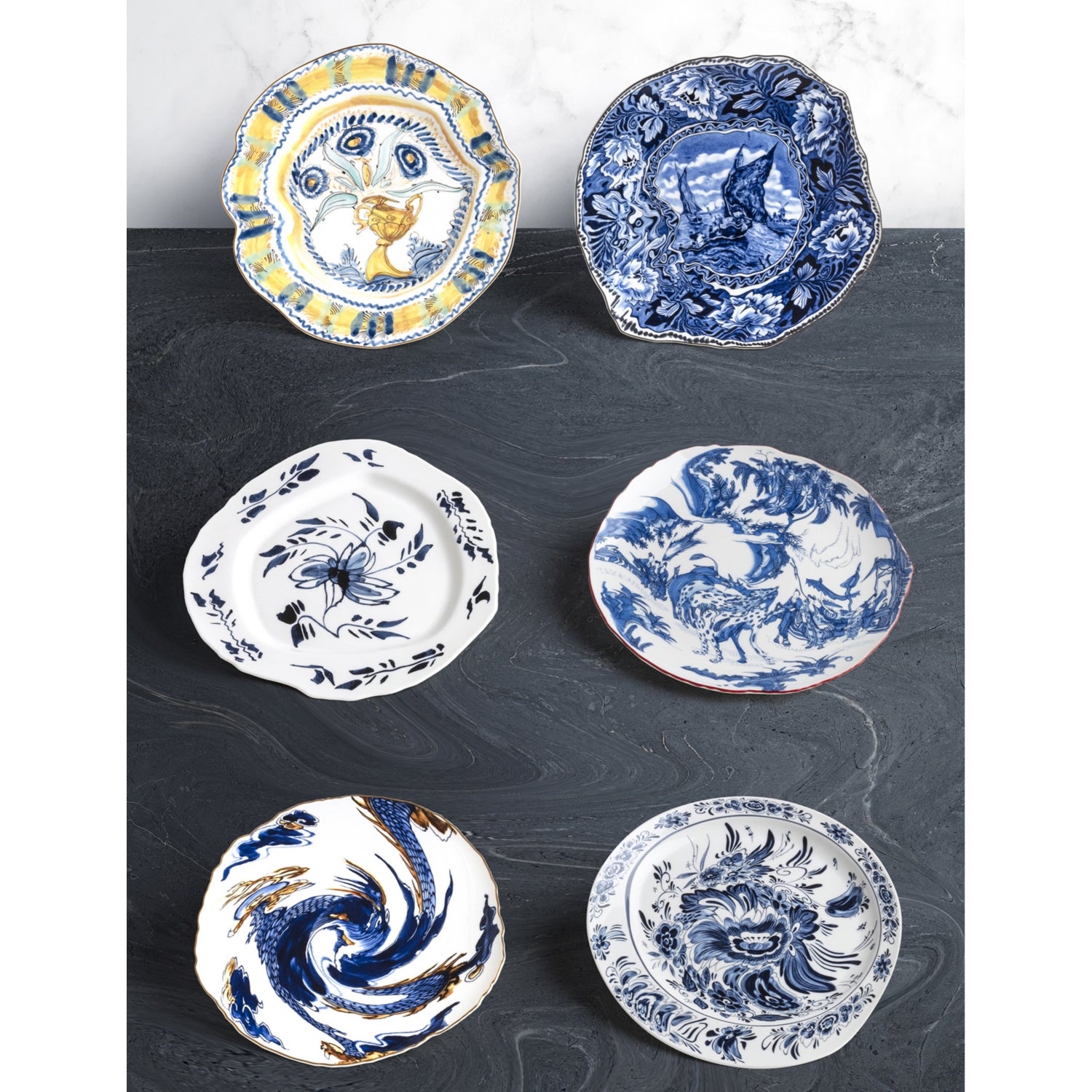 Diesel Living with Seletti plate Maastricht Ship 28cm, imported from the UK