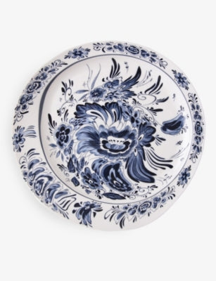 Diesel Living Seletti Hollandia Flowers dinner plate 28cm - British product