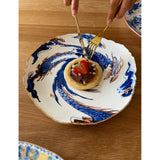 Seletti porcelain dinner plate Imari Dragon 28cm, imported from the UK