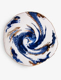 Seletti porcelain dinner plate Imari Dragon 28cm, imported from the UK