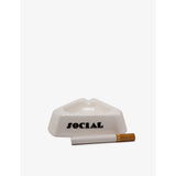 Seletti Social Smoker porcelain plate 36cm, imported from the UK
